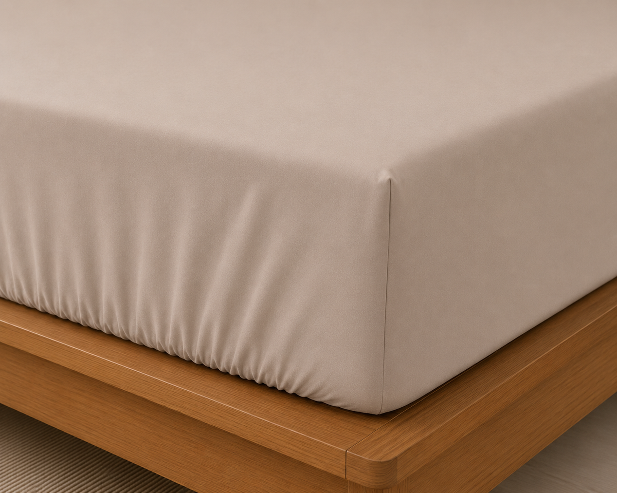 Serenity T200 100% cotton fitted sheet