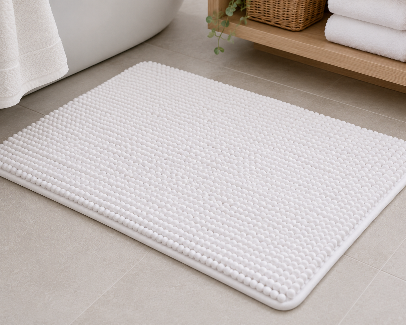 Micro Chenille Bath Mat