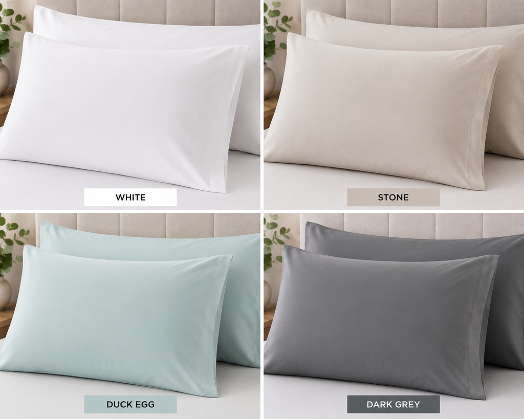 Serenity Microfibre pillowcases standard