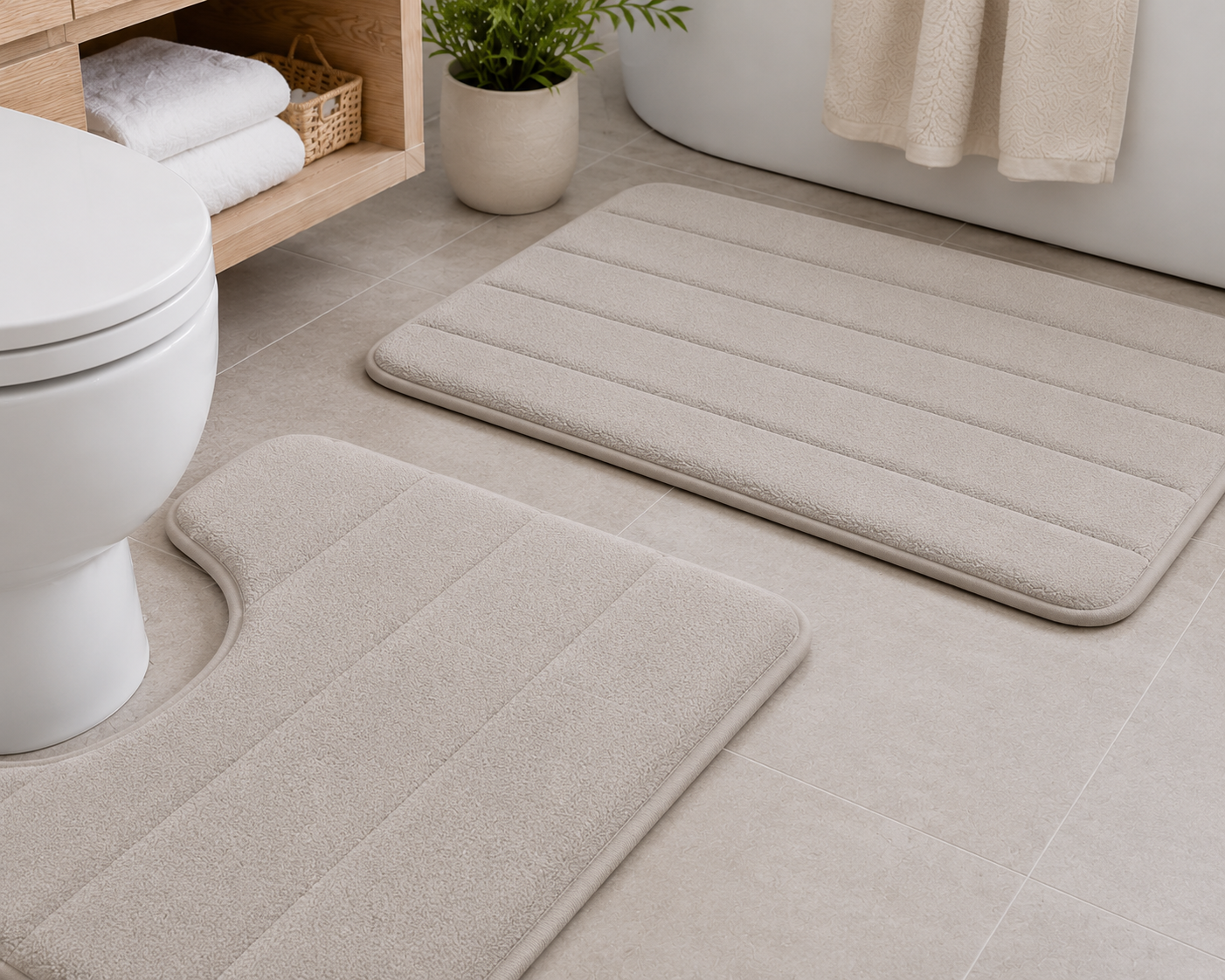 Serenity 2-Piece Bath Mat Set