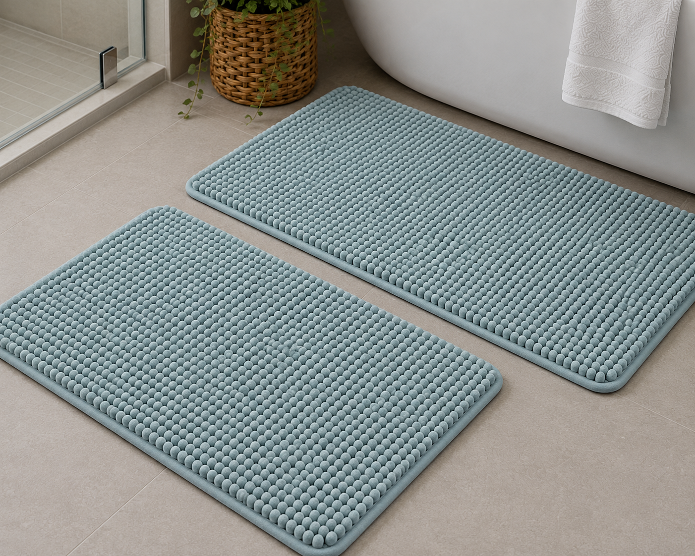 Micro Chenille Bath Mat