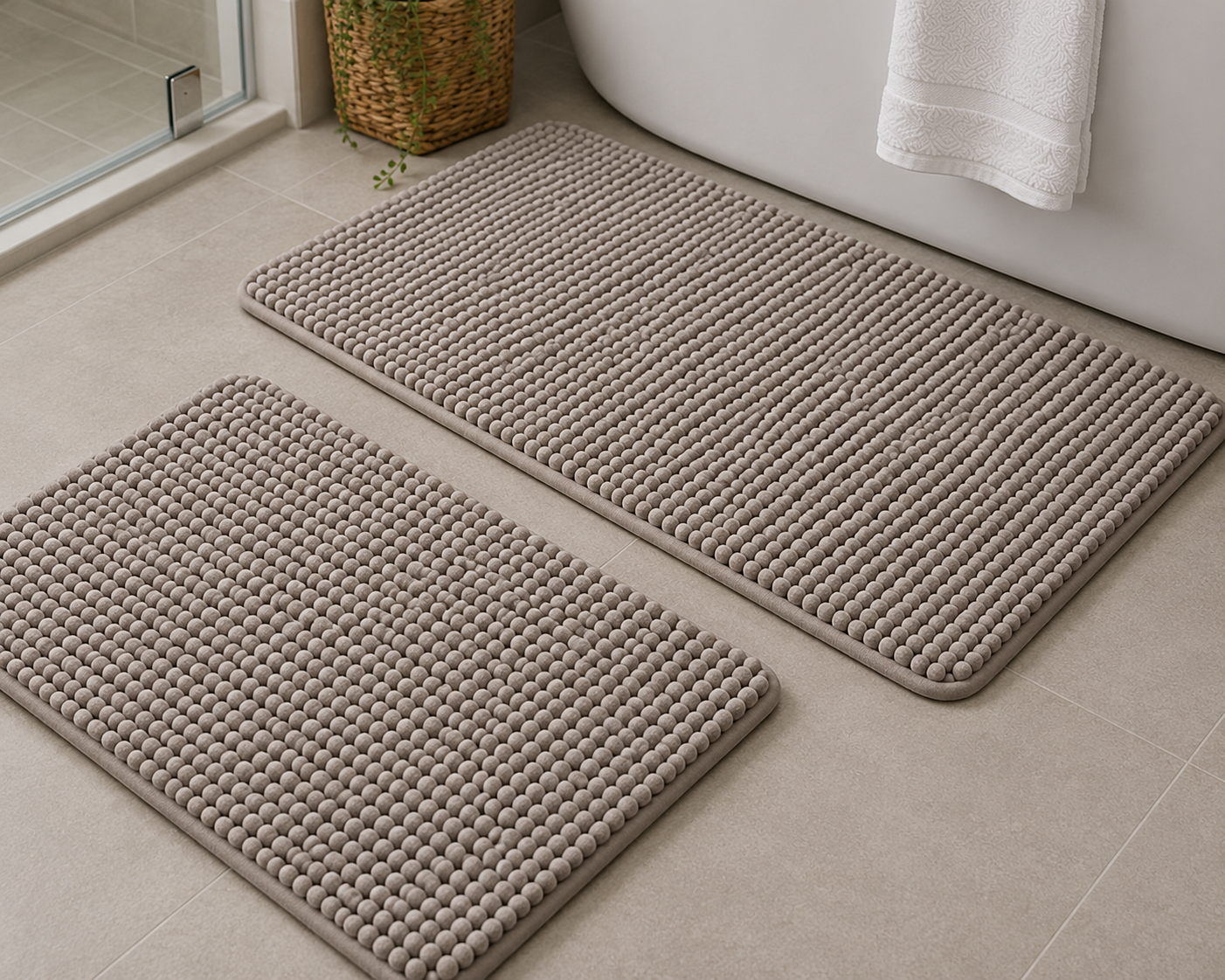 Micro Chenille Bath Mat