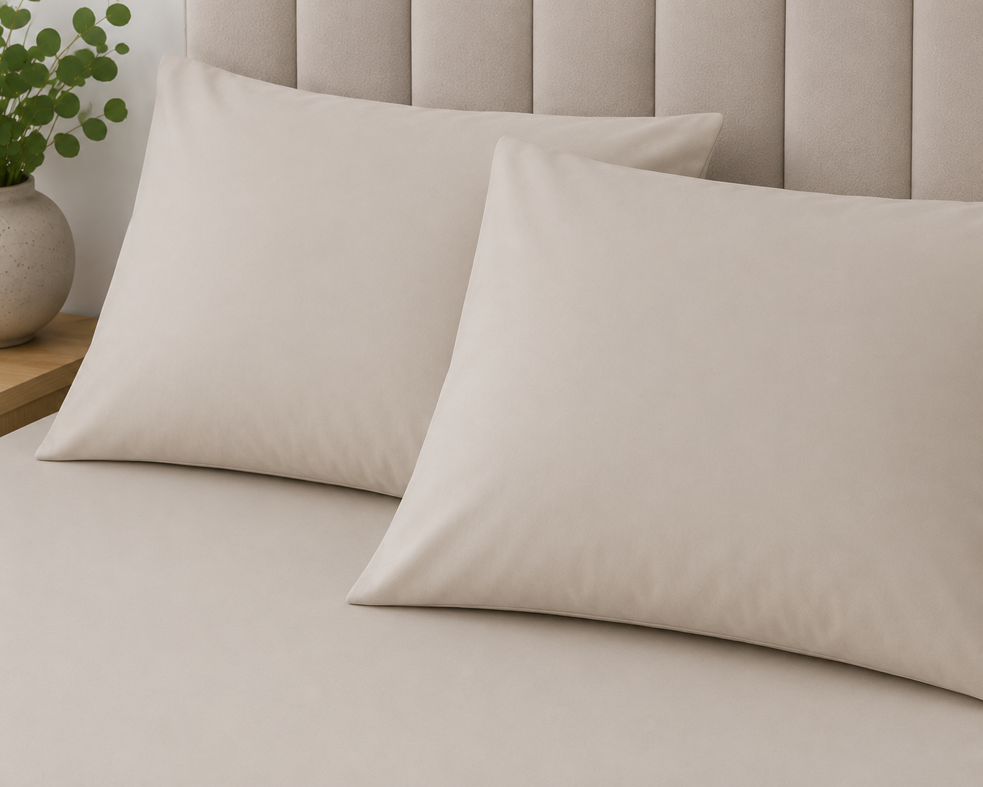 Serenity T144 polycotton pillowcases