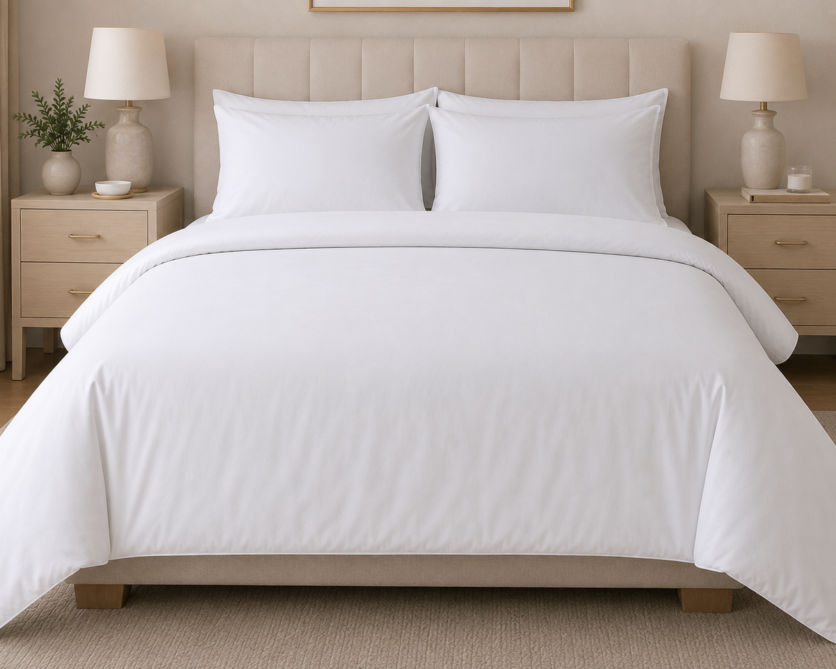 Serenity cotton rich percale T200 Duvet cover set