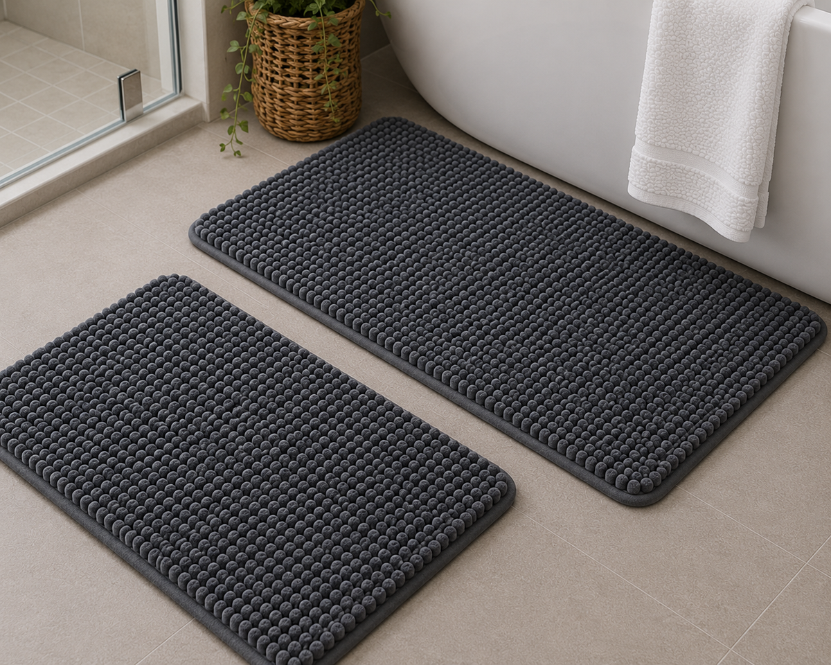 Micro Chenille Bath Mat